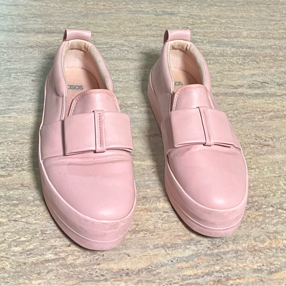 ASOS slip on sneakers for big girls